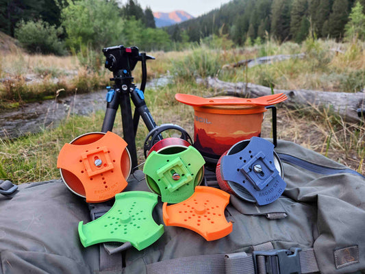 BACKCOUNTRY HUNTING STOVE ADAPTER 90 - Ultralight Cookstove Tripod Adapter